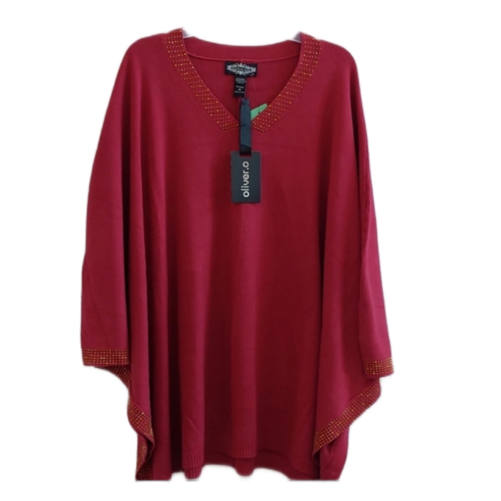 Oliver O Women's Plus Poncho